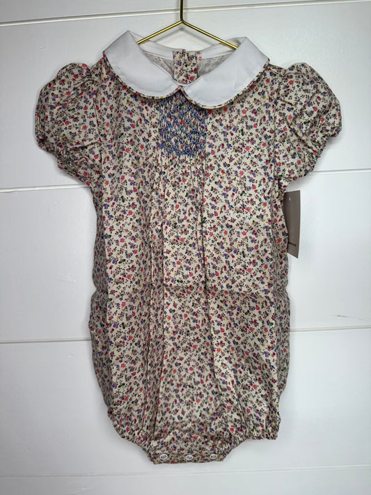 Ruth and Ralph Mini Tan Floral Emmie Bubblie