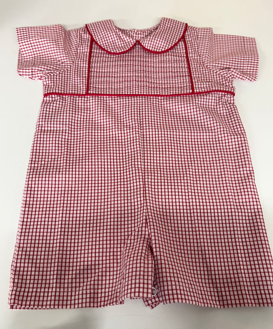 Remember Nguyen Red Marley Marshall Boy Romper