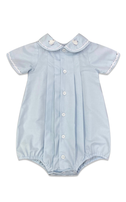 Percy & Tyne Embroidered Pleat Bubble