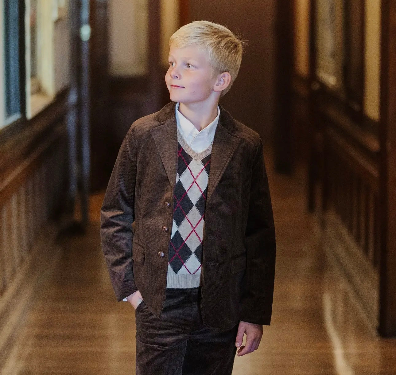 H & H Corduroy Blazer