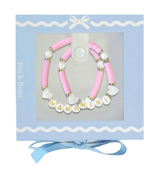 Bits and Bows Mama & Mini Bracelet Gift Set