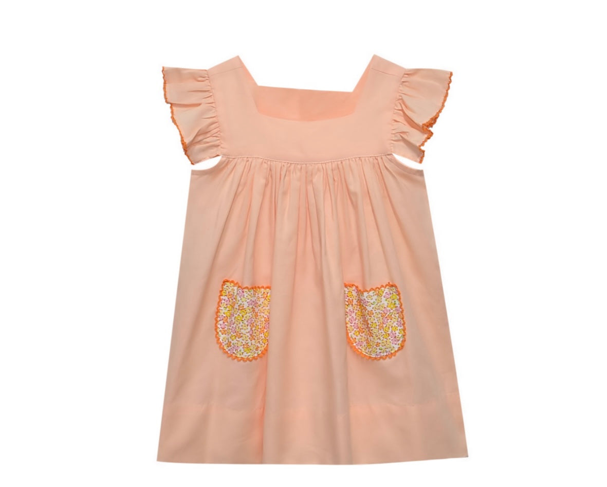 RN Orange Lilibet Sundress