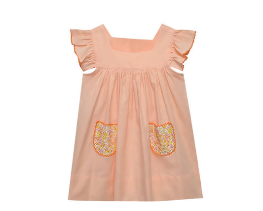 RN Orange Lilibet Sundress