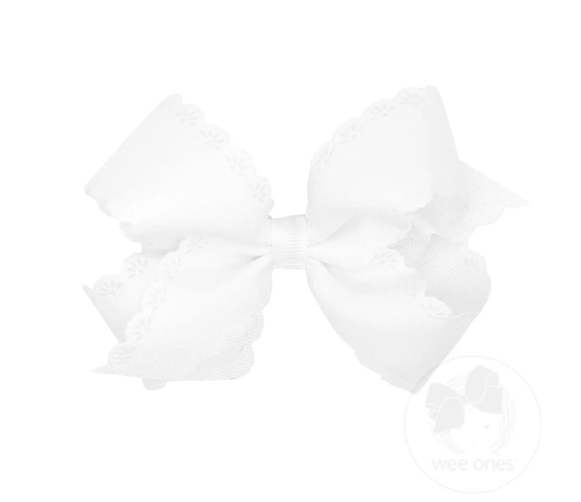 Wee Ones King Eyelet Bow