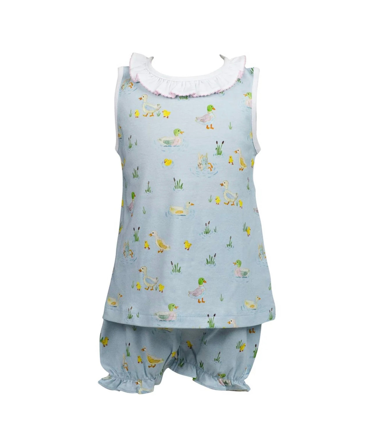 The Proper Peony Puddles Bloomer Set