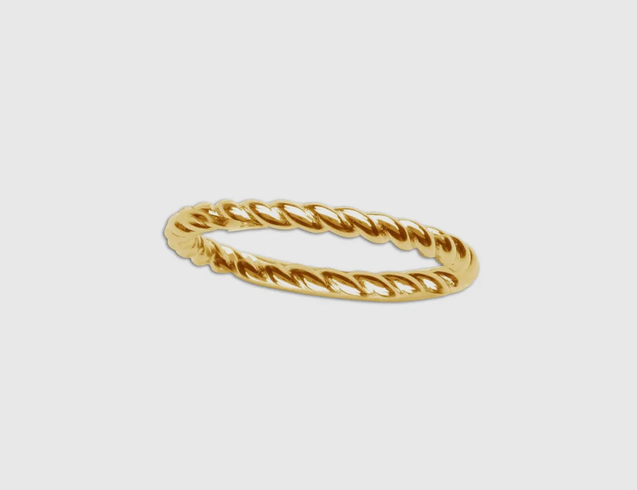 CM gold plated baby ring