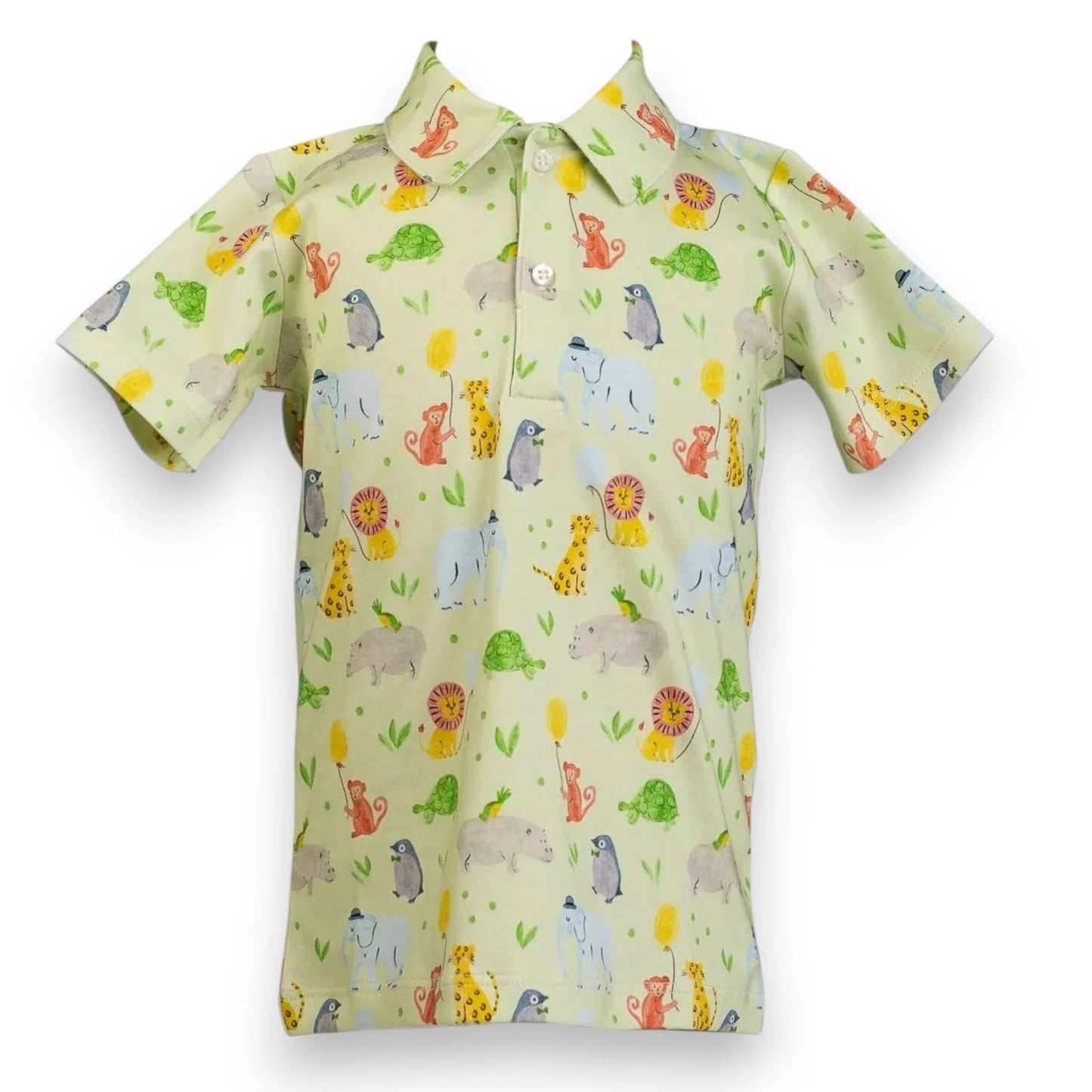 The Proper Peony Zoo Keeper SS Polo