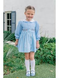 The Proper Peony Beckett Blue Flow Dress