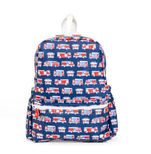 TRVL Designs Backpack- Fire Engines