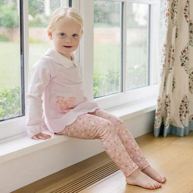 The Proper Peony Pink Petal LS Tunic Set