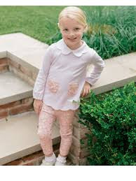 The Proper Peony Pink Petal LS Tunic Set