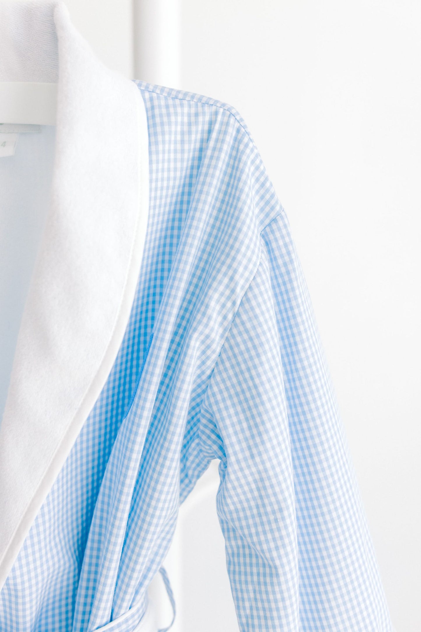 Terry Tots Bathrobe- Gingham