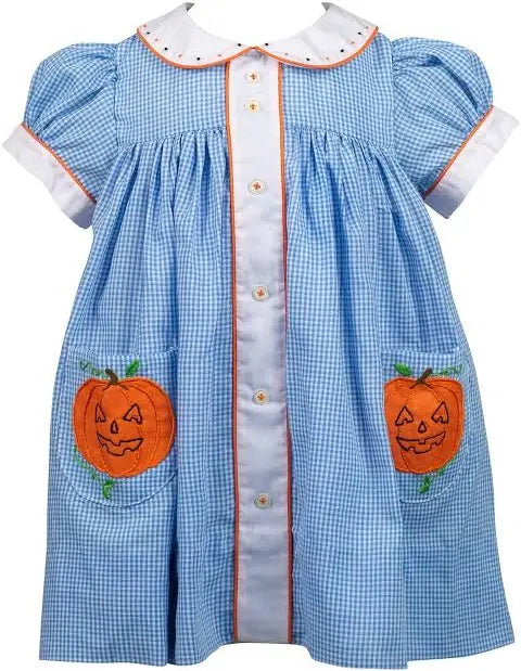 The Proper Peony Girls Jackie Pumpkin Dress