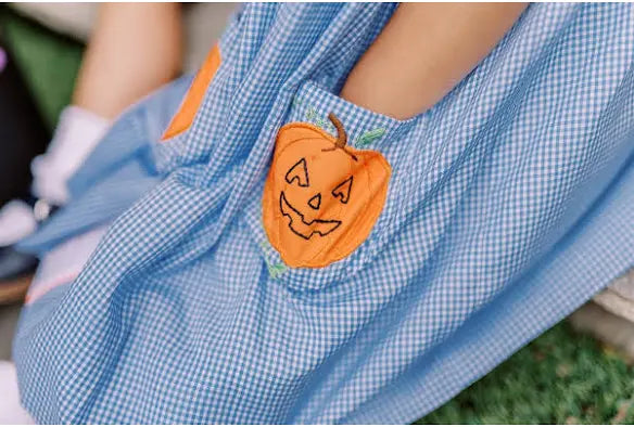 The Proper Peony Girls Jackie Pumpkin Dress