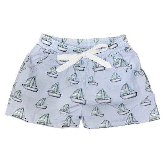 Hamner Hill Sailboat Swim Trunks
