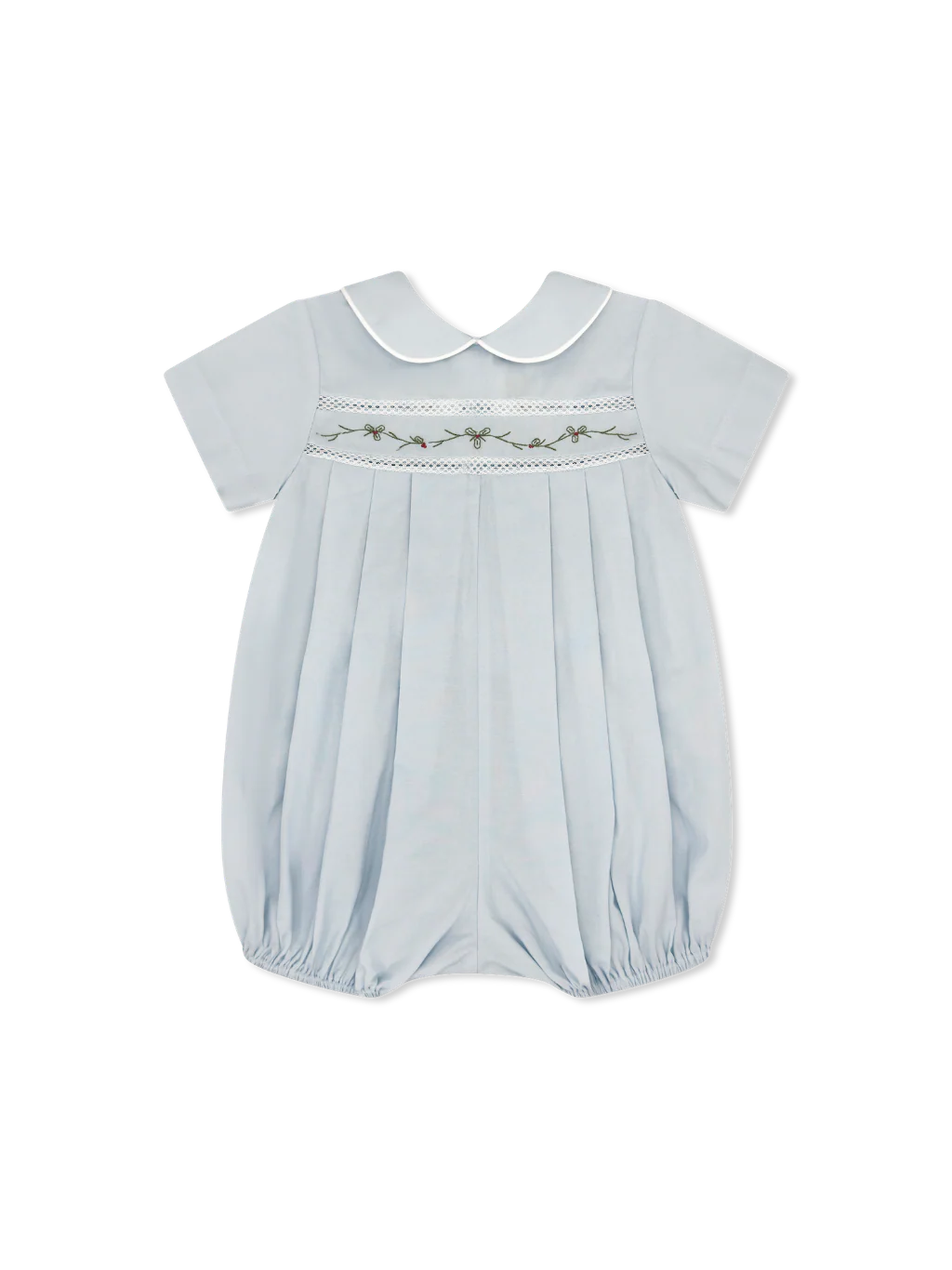 Lullaby Set Graham Bubble, Boston Blue Batiste, Holly