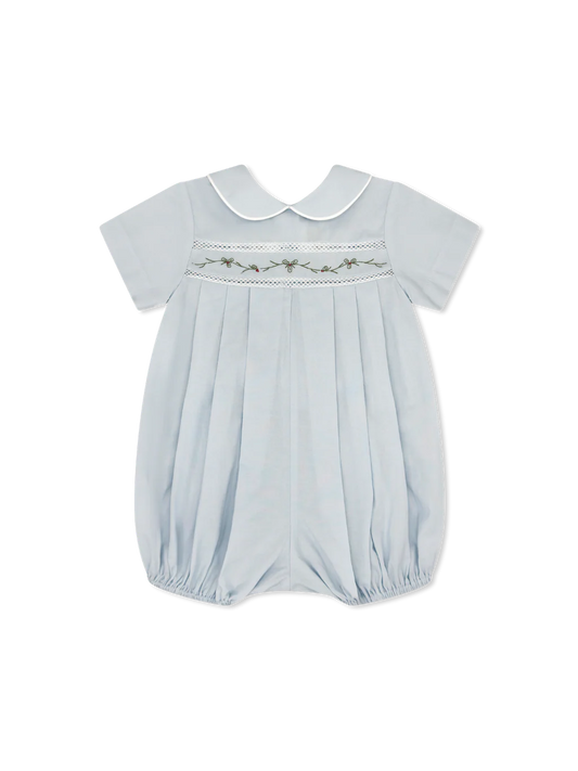 Lullaby Set Graham Bubble, Boston Blue Batiste, Holly