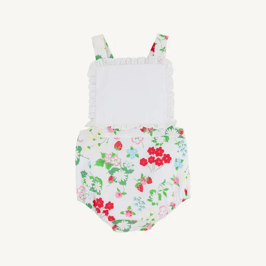 The Beaufort Bonnet Company Sally Sunsuit, Berry Sweet