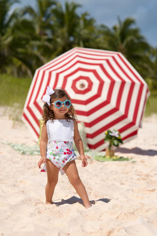 The Beaufort Bonnet Company Sally Sunsuit, Berry Sweet