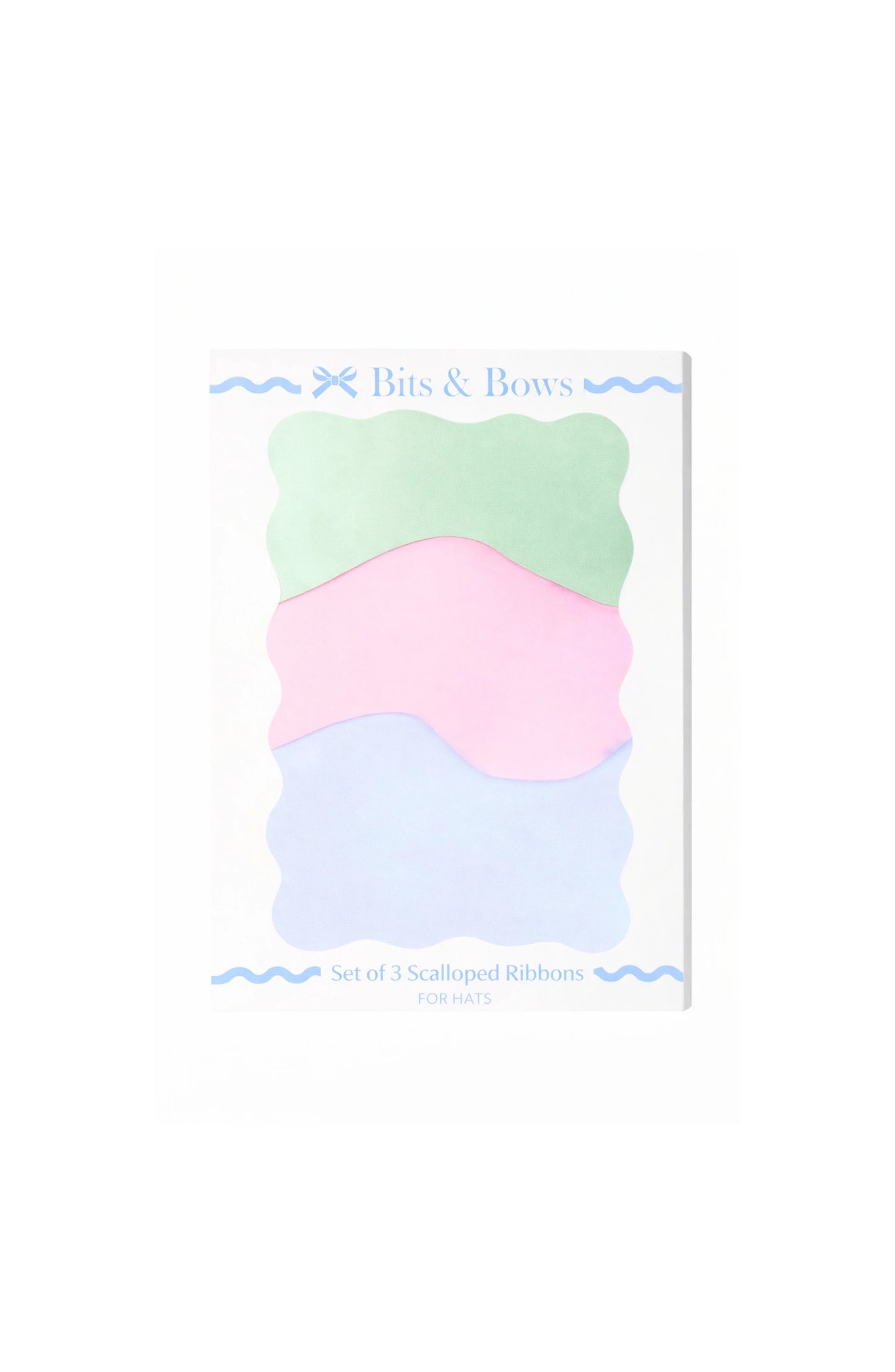 Bits and Bows Pretty in Pastel Scalloped Ribbon Set