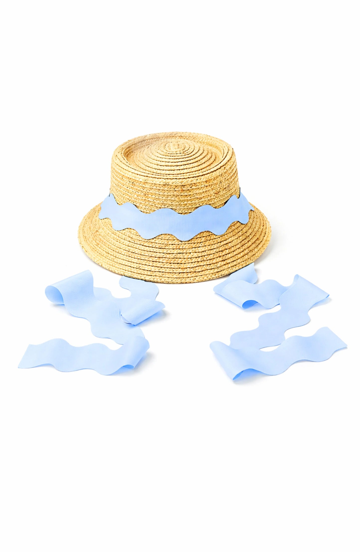 Bits and Bows Harbor Hat, Light Blue