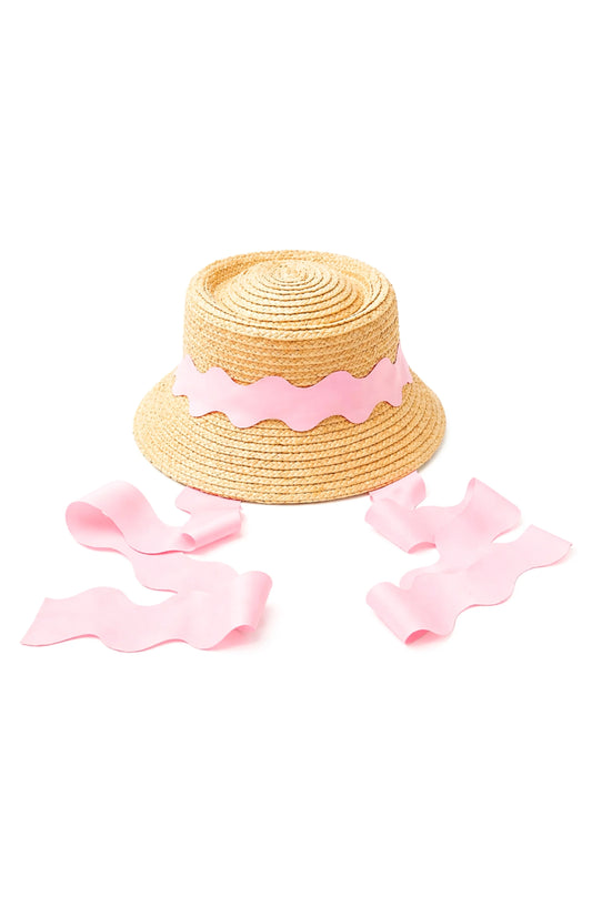 Bits and Bows Harbor Hat, Pink (Toddler/Child)