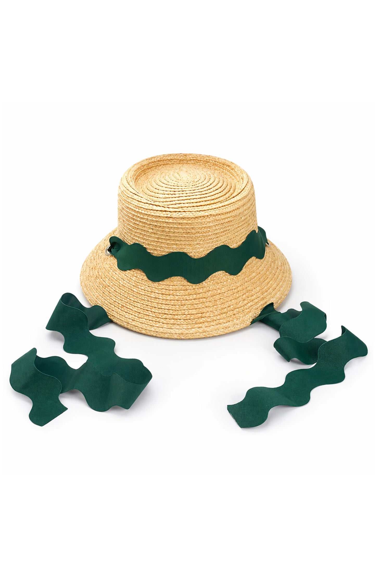 Bits and Bows Harbor Hat, Green (Toddler/Child)