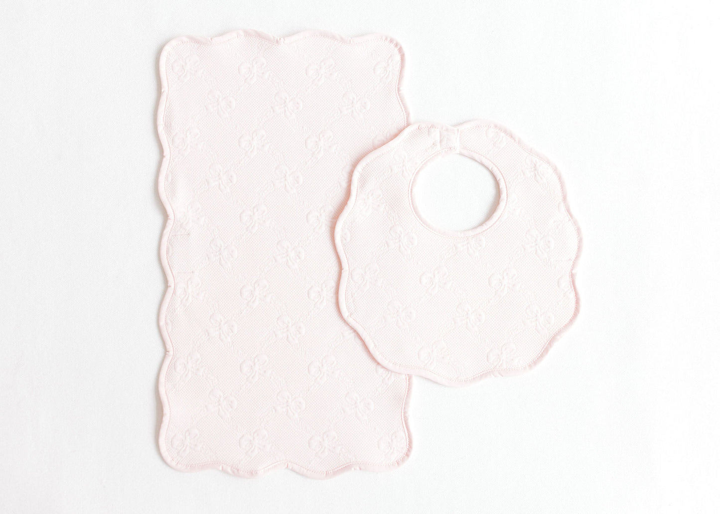 Terry Tots Bib & Burp Cloth Sets