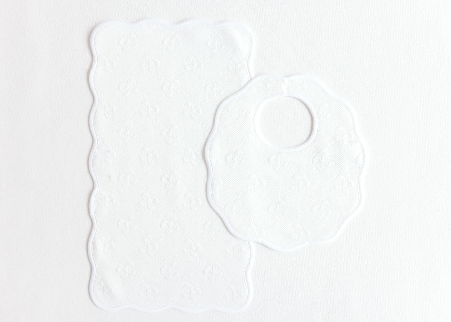Terry Tots Bib & Burp Cloth Sets
