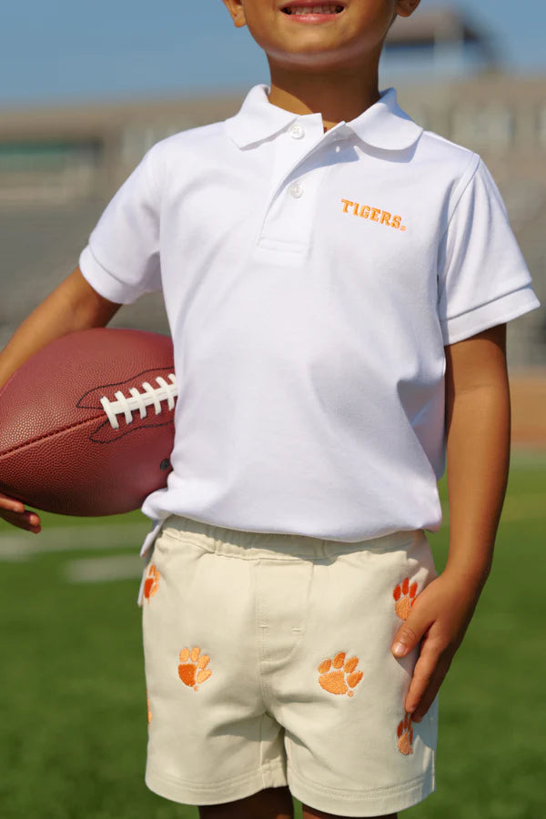 TBBC Prim and Proper Clemson Polo