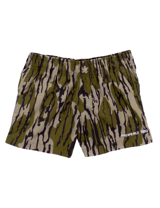 Boys Mallard Shorts Mossy Oak