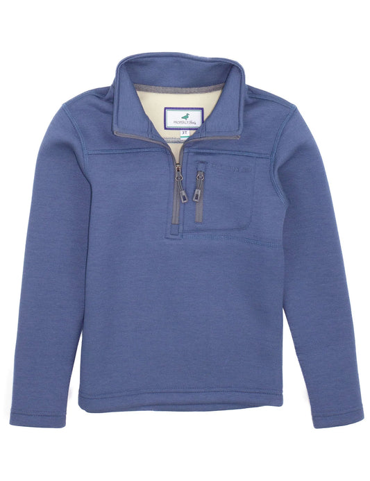 Properly Tied Arctic Pullover Stone Blue