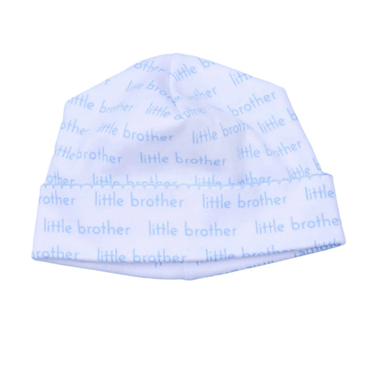 Magnolia baby little brother print hat