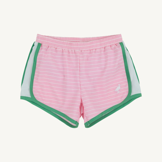 TBBC Prepletic™ Shimmy Shake Shorts
Pier Party Pink Stripe with Gibson Island Green