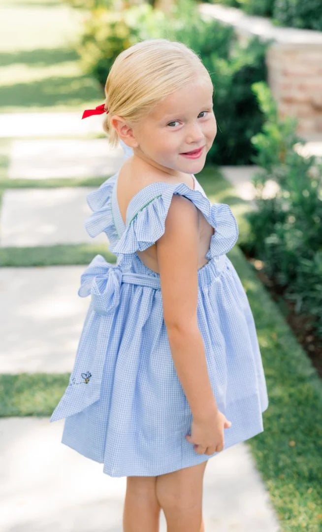 The Proper Peony Bryar Bee Pinafore dress
