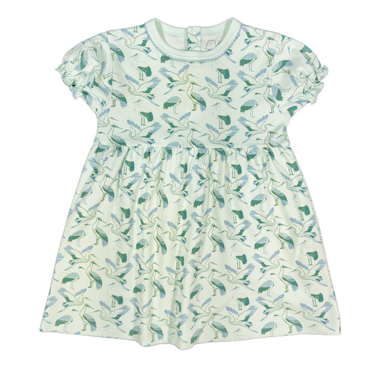 Heyward House Stork Study SS Playtime Dress