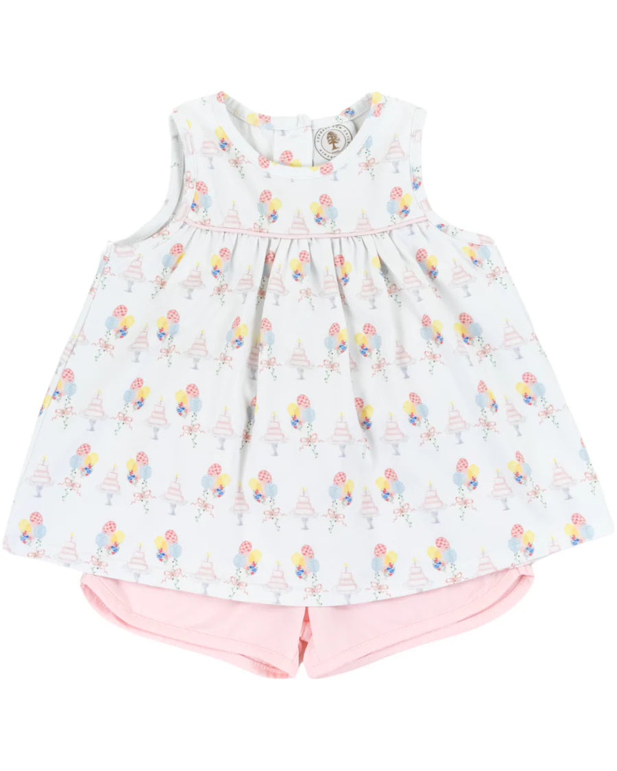 Cypress Row Birthday Girls Short Set