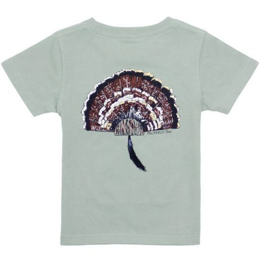Properly Tied Turkey Mount Chrome Grey