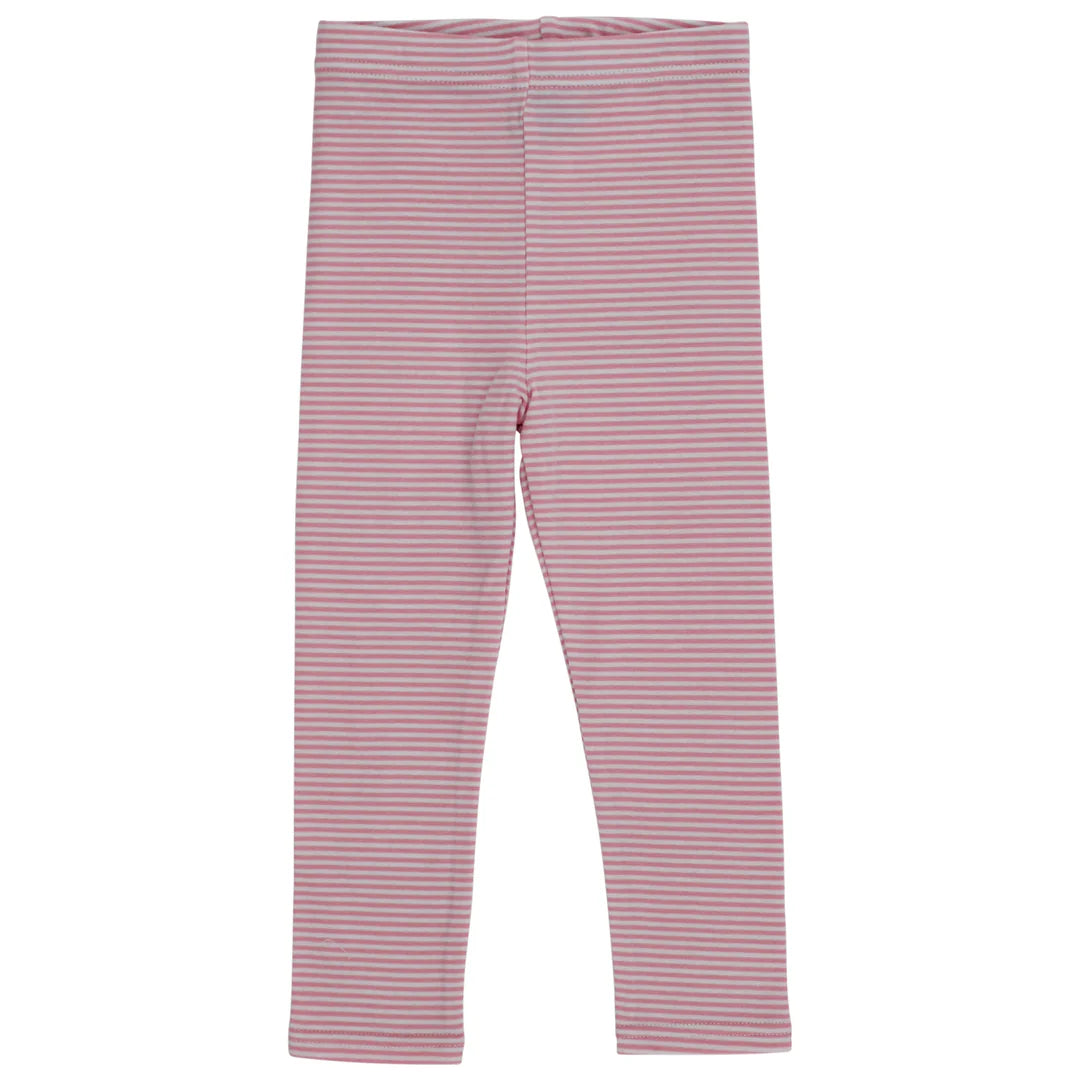 The Bailey Boys Pink Stripe Knit Leggings