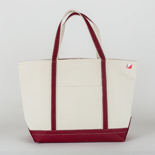 ShoreBags Classic Tote Large-Maroon