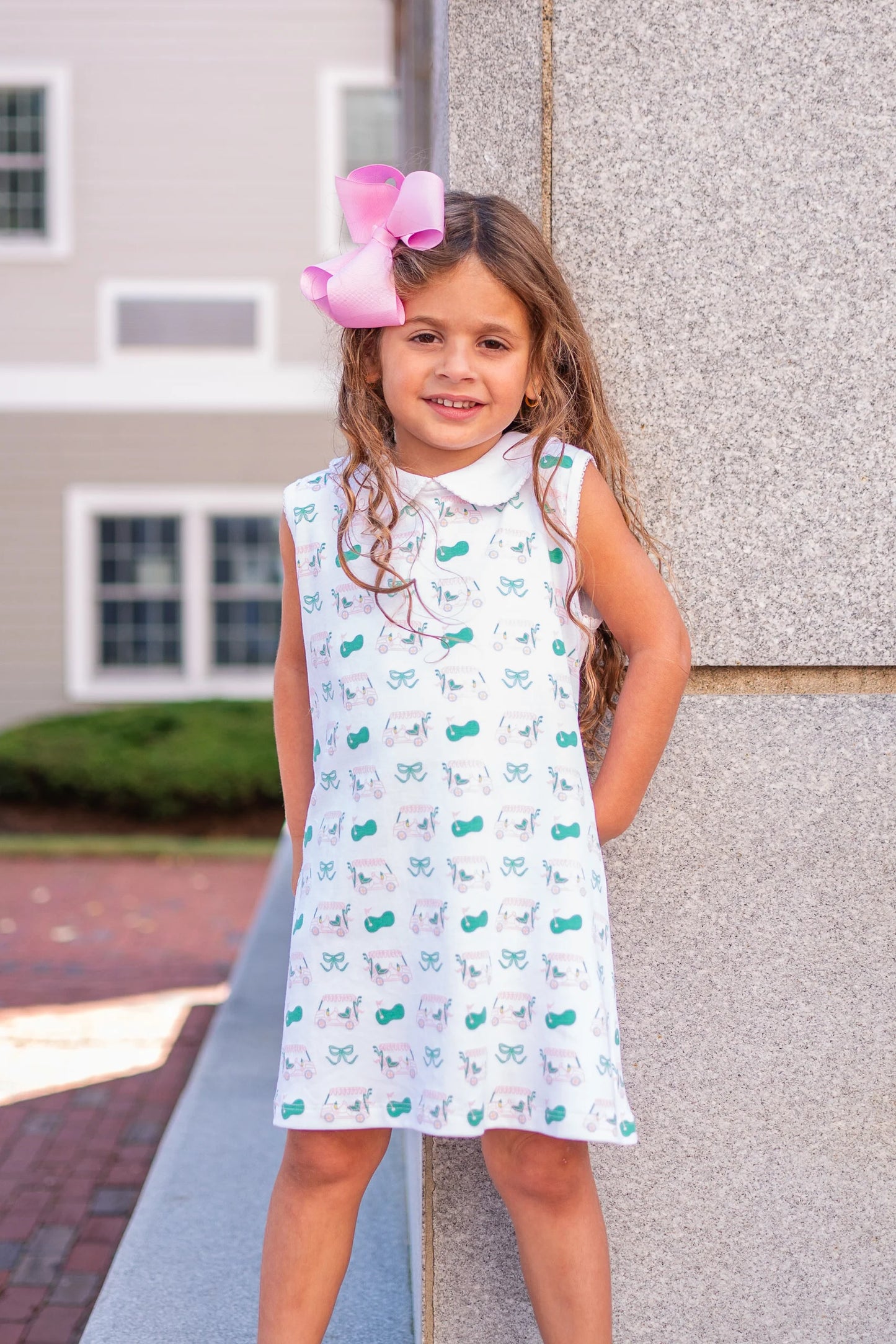 Maddie & Connor Girl’s Tee Time Dress