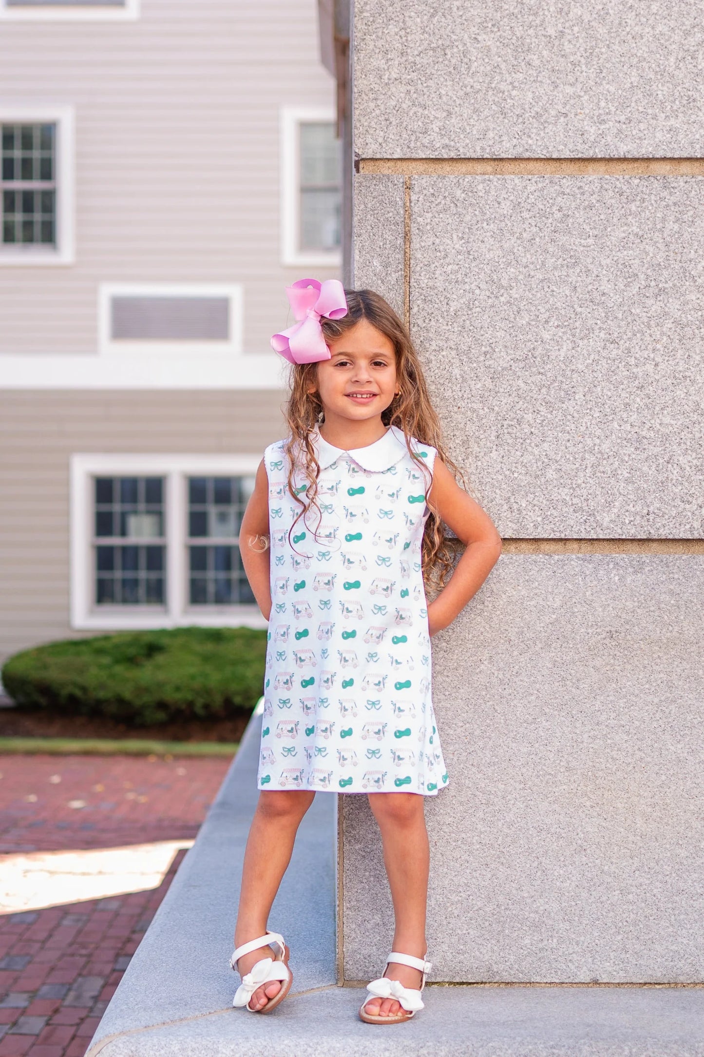 Maddie & Connor Girl’s Tee Time Dress