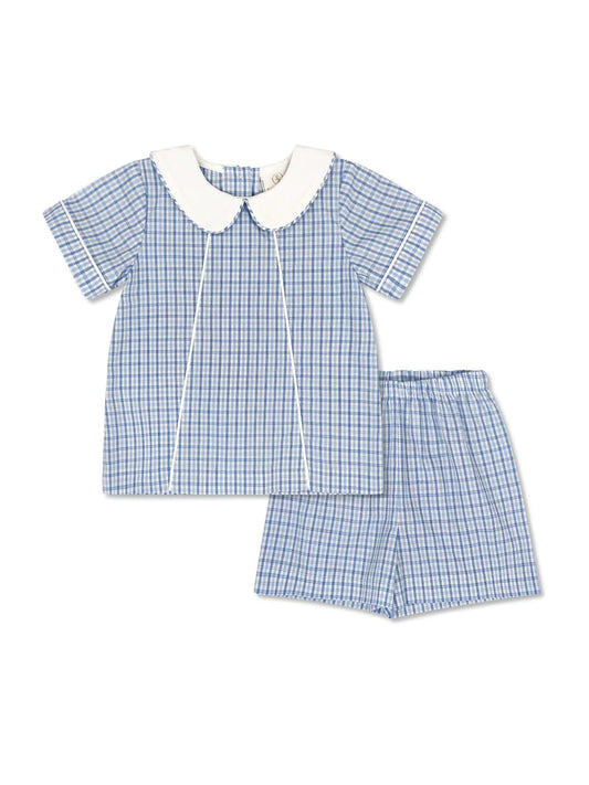 Lullaby Set Adam Short Set Billings Blue