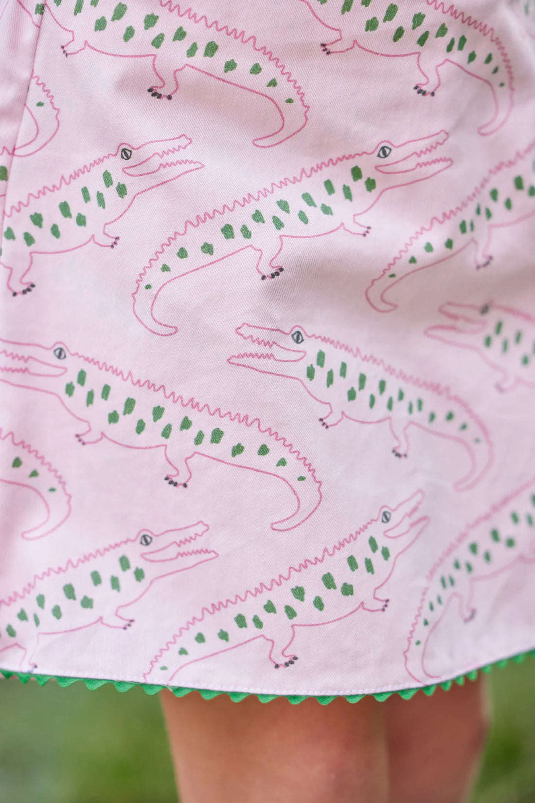 Little English Augusta Skort - Pink Alligator Alley