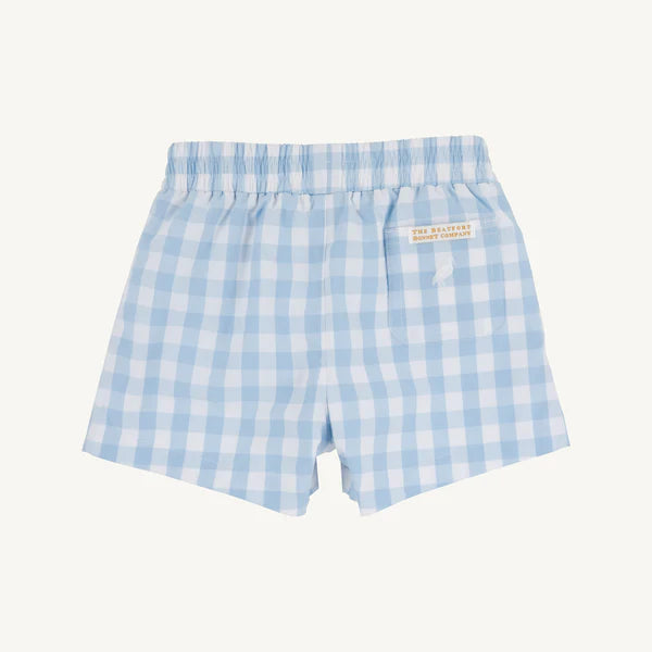 TBBC Sheffield Shorts, Barrington Blue Check