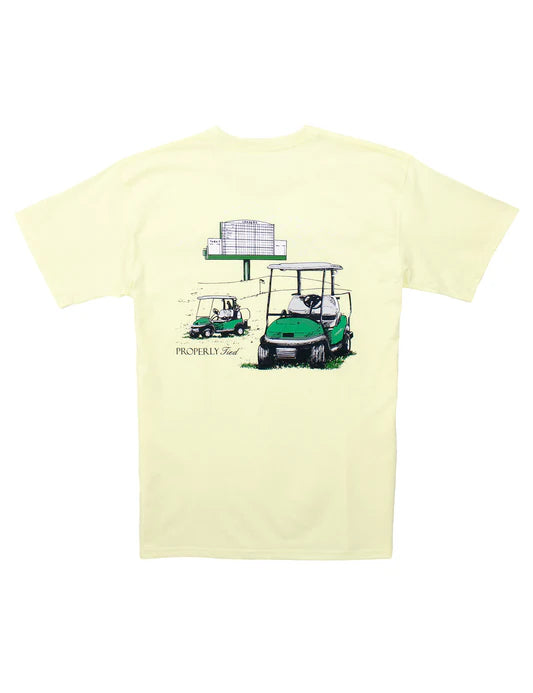 Properly Tied Boys Leaderboard SS  Light Yellow