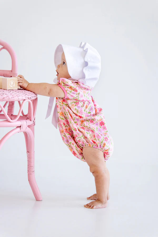 TBBC Ramona Ruffle Bubble Grand Cayman Gardens with Romany Rose