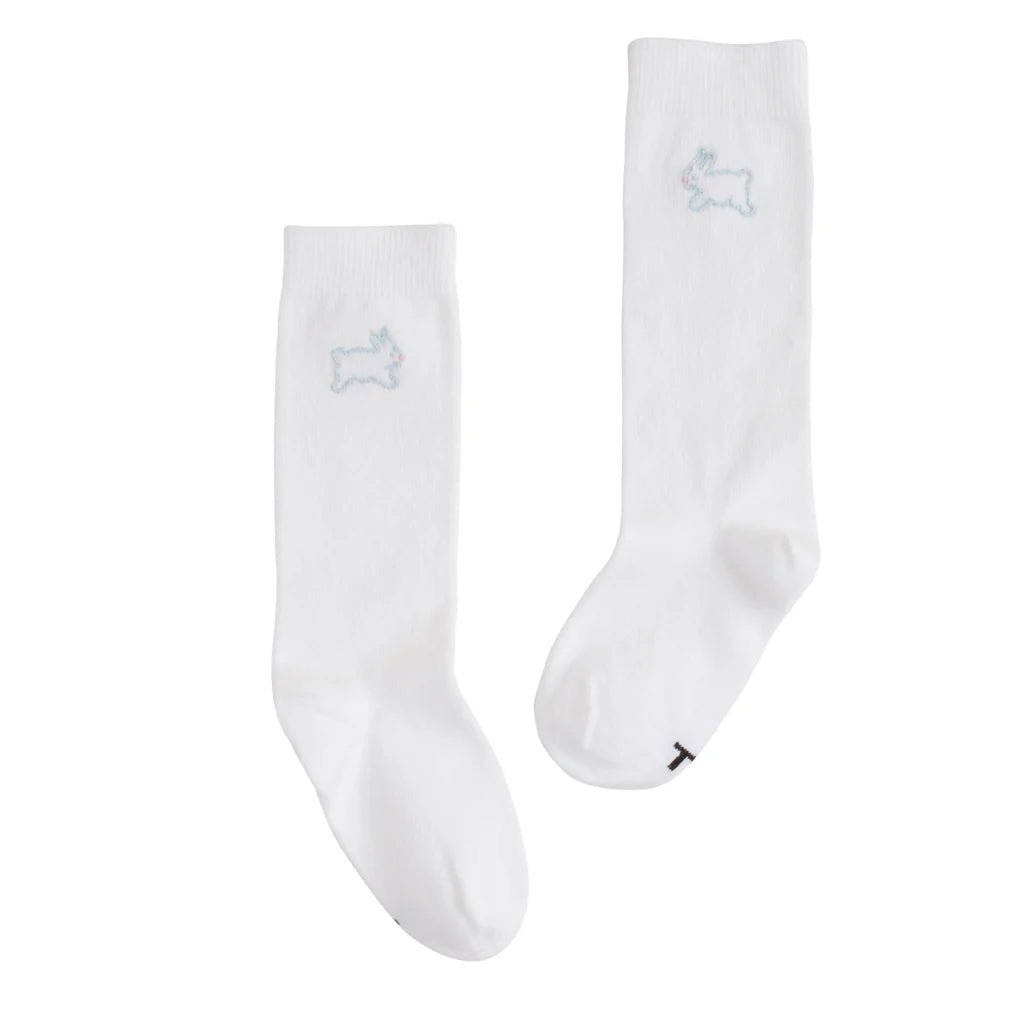Blue Bunny Knee Highs