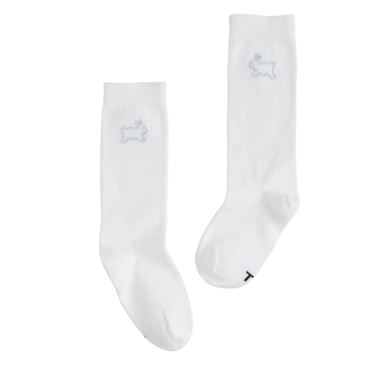 Blue Bunny Knee Highs