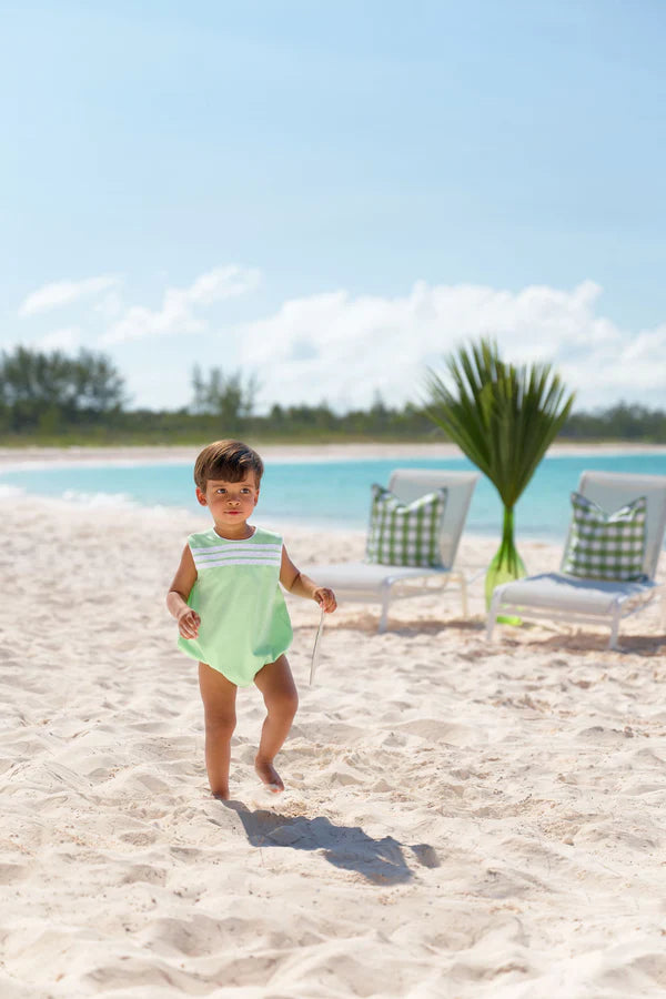 TBBC Beau Bubble, Grace Bay Green with Worth Avenue White